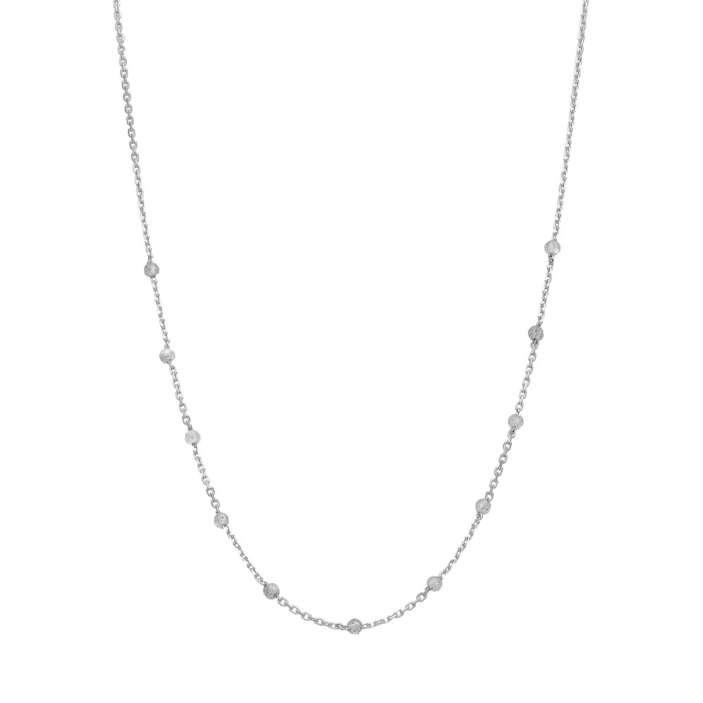 Collier en argent rhodié pierres naturelles labradorite