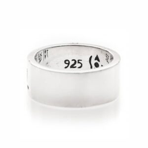 Bague homme argent lettre hébreu 5