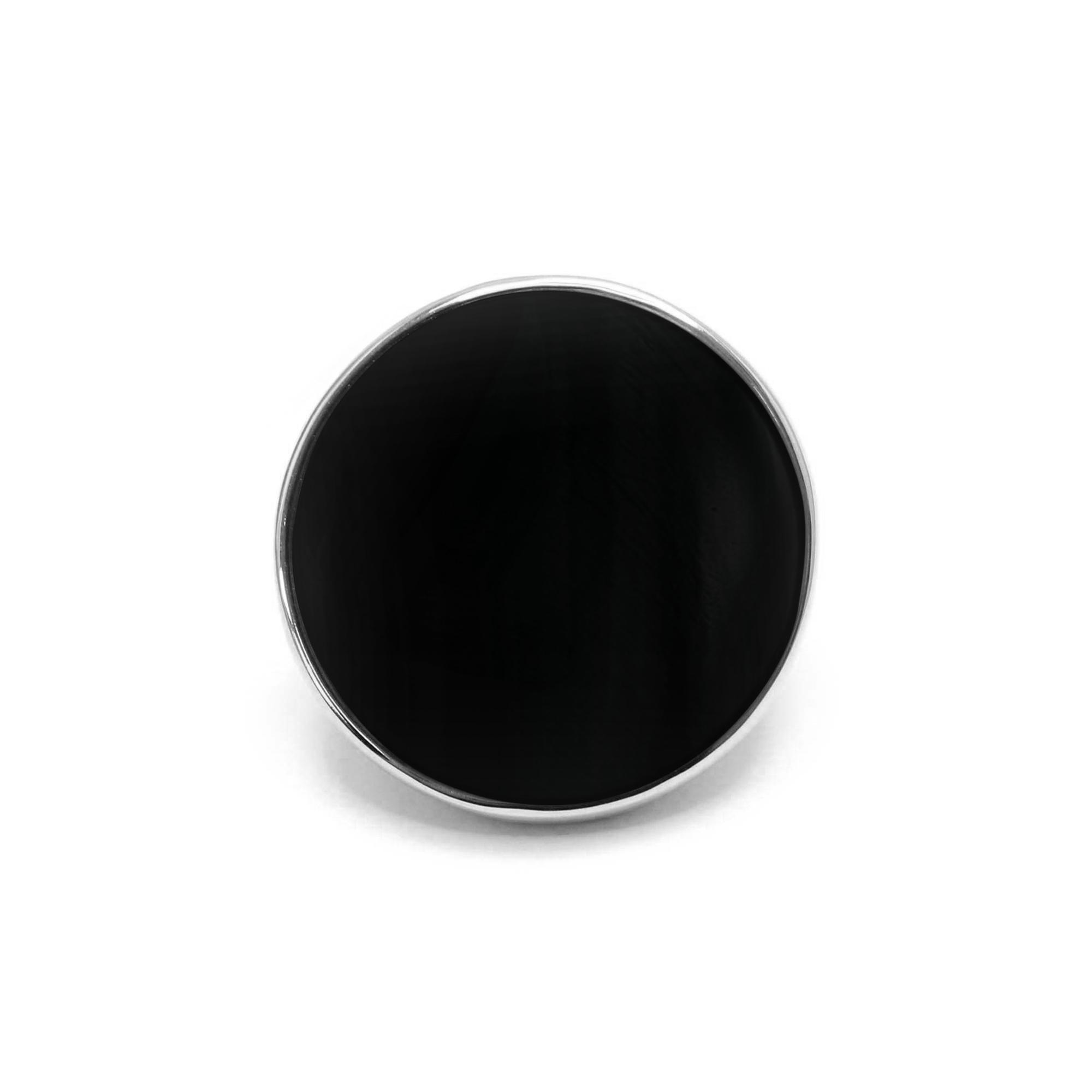 bague-cabochon-luxe-en-argent-dore-et-pierre-naturelle-spinelle-noire-copie Bague cabochon luxe en argent rhodié et pierre naturelle spinelle noire 1