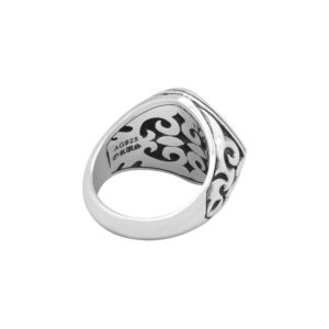 bague-chevaliere-homme-argent-motifs-tribal-et-geometrique-copie Bague chevalière homme argent croix de malte et grenat 7