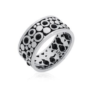 bague-homme-cercles-argent-et-pierre-turquoise-copie Bague homme cercles argent et pierre onyx 4