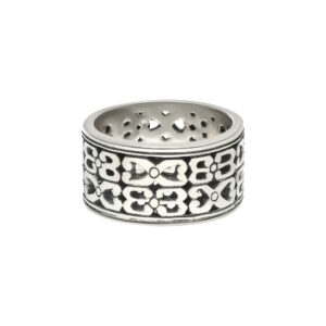 Bague homme infini argent 3