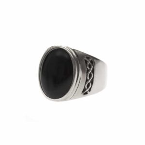 bague-homme-onyx-massive-argent Bague homme onyx massive argent 5