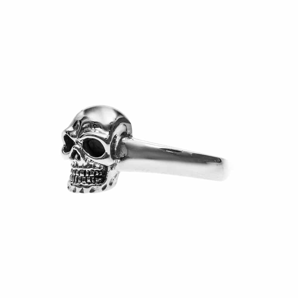 Classic silver skull ring 4