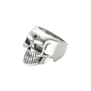 bague-tete-de-mort-pure-skull-cyclope-argent Bague tête de mort pure skull cyclope argent 5