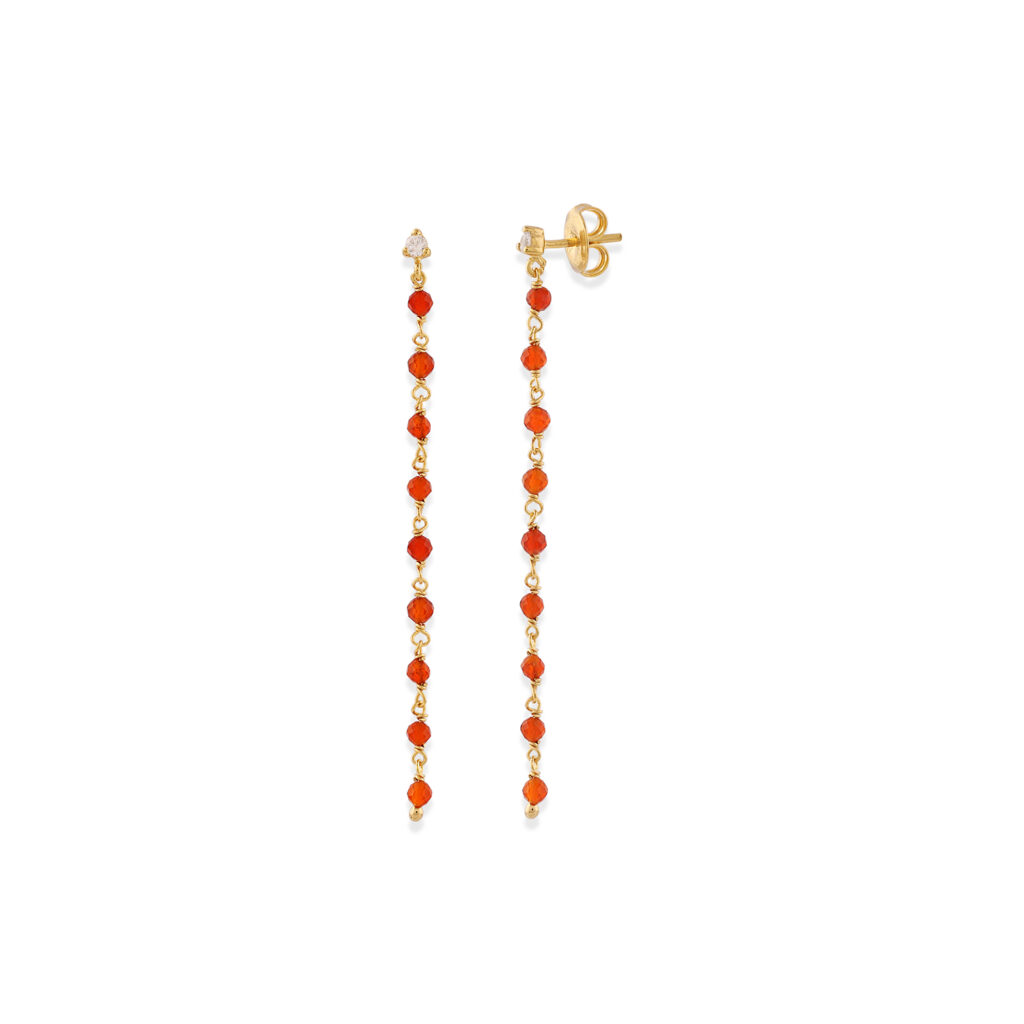 Boucles D’Oreilles Clips Vintage – Cristaux Argent Et Pampilles (Modèle 5292)