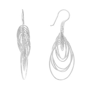 boucles-d-oreilles-argent-rhodie-diamante-saturne Boucles d'oreilles argent rhodié diamanté saturne 3