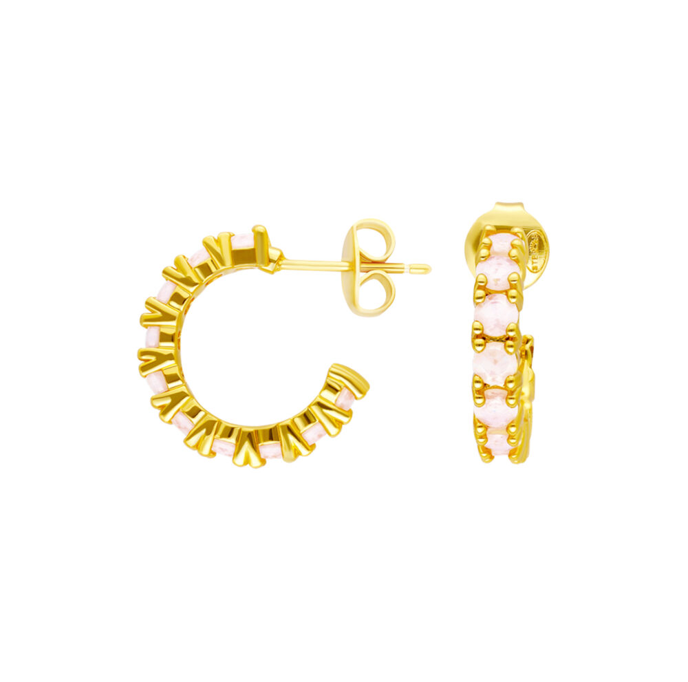 Golden crown earrings set 1