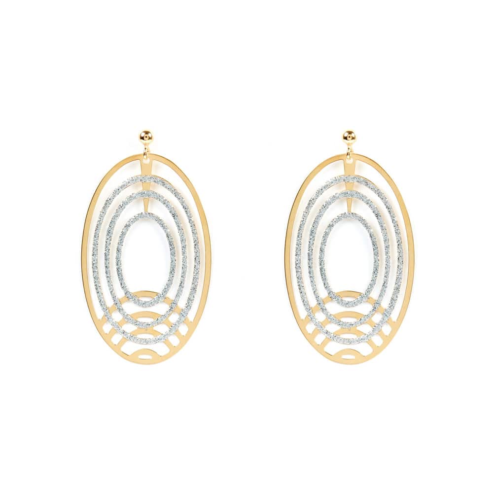 Golden horizon earrings 1
