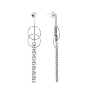boucles-d-oreilles-pendantes-doubles-cercles-et-pendant-chaines Boucles d'oreilles argent pendantes doubles cercles et pendant chaines 4