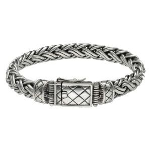 Bracelet homme argent exotique 5