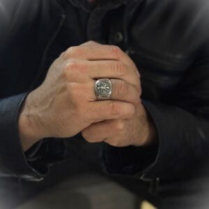 chevaliere-homme-aigle-royal-argent Chevalière homme aigle royal argent 6