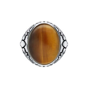 chevaliere-homme-royale-oeil-de-tigre-argent Chevalière homme royale œil de tigre argent 3