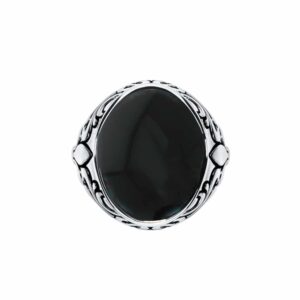 chevaliere-royale-oeil-de-tigre-onyx-argent Bague Chevalière homme royale onyx argent 4