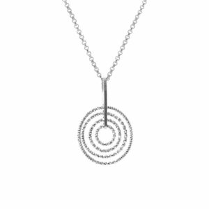 Collier argent rhodié diamanté Beatrice bis 3