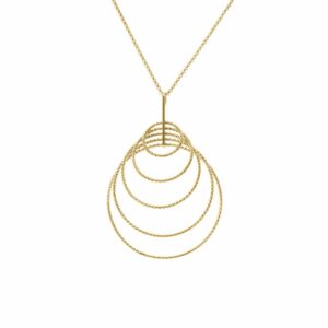 Collier argent doré diamanté Stella 3