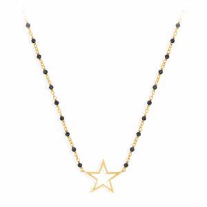 collier-argent-dore-etoile-et-pierre-spinelle-noire