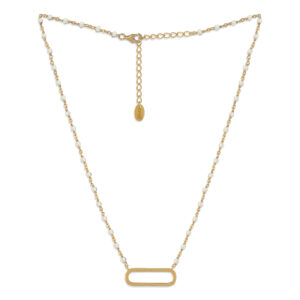 collier-argent-dore-lingot-et-pierres-naturelles-blanche Collier argent doré lingot et pierres naturelles blanches 5