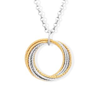 collier-argent-dore-rhodie-diana Collier argent doré rhodié diana 6