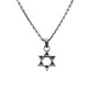 Collier Pendentif Crucifix Messianique étoile De David - Argent, Neuf Avec étiquette, Marque Body-soul-n-spirit
