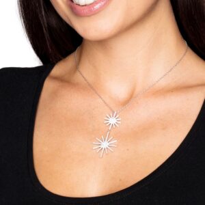 collier-argent-etoiles Collier argent deux étoiles 4