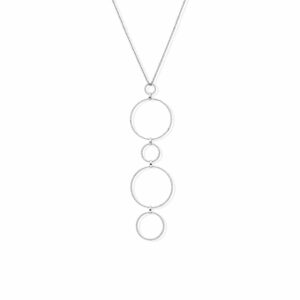 Collier argent rhodié diamanté Alessia 3