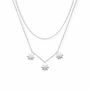 collier-sautoir-argent-rhodie-galet-cristal-blanc Collier argent soleil double zirconium blanc 3